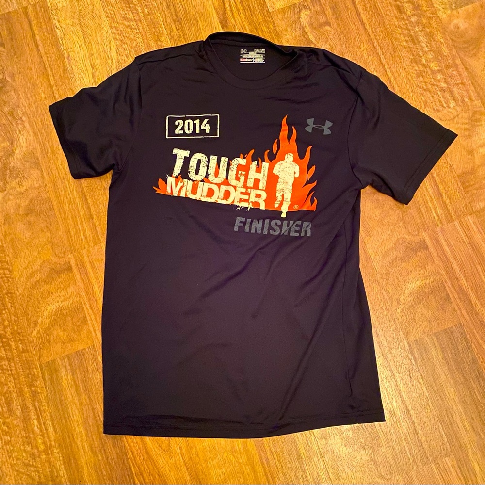 2014 Tough Mudder Finisher Quick dry athletic t-Shirt